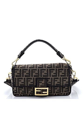 Fendi Baguette NM Bag Zucca Canvas Medium (view 1)