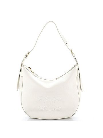Céline Heloise Shoulder Bag Triomphe Embossed Leather Medium (view 1)