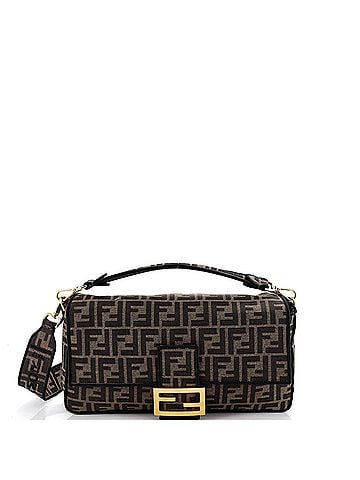 Fendi Baguette NM Bag Zucca Canvas Large (view 1)