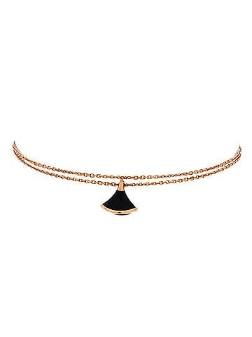 Bvlgari Divas' Dream Bracelet 18K Rose Gold and Onyx (view 1)