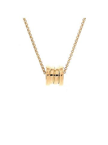 Bvlgari B.Zero1 Pendant Necklace 18K Yellow Gold Mini (view 1)
