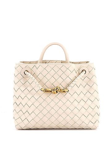 Bottega Veneta Andiamo Top Handle Bag Intrecciato Nappa Small (view 1)