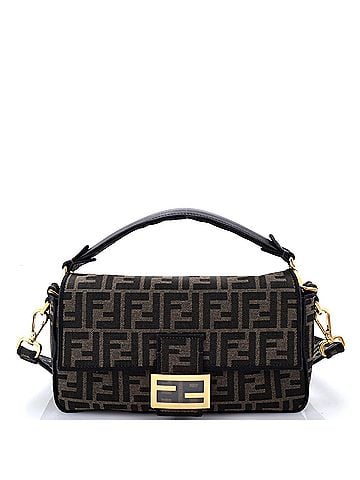 Fendi Baguette NM Bag Zucca Canvas Medium (view 1)
