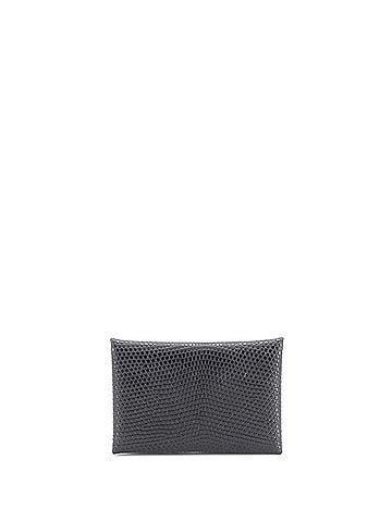 Hermès Calvi Card Holder Lizard (view 1)