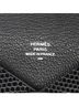 Hermès 100% Other Black Calvi Card Holder Lizard One size - photo 6