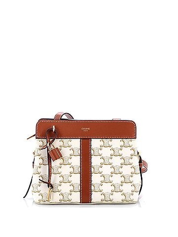 Céline Teen Cabas De France Bag Triomphe Coated Canvas Small (view 1)