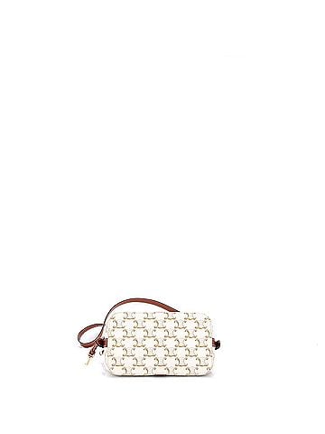 Céline Teen Cabas De France Bag Triomphe Coated Canvas Small (view 2)