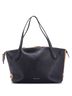 Burberry 100% Leather Black Welburn Tote Leather and House Check Canvas Medium One size - photo 1