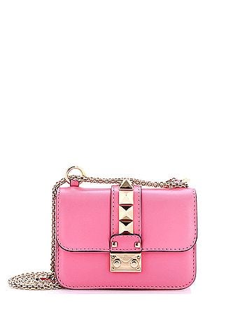 Valentino Garavani Glam Lock Shoulder Bag Leather Mini (view 1)