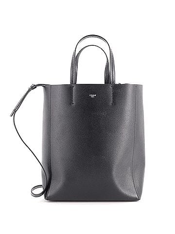 Céline Vertical Cabas Tote Grained Calfskin Small (view 1)