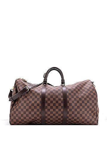 Louis Vuitton Keepall Bandouliere Bag Damier 55 (view 1)
