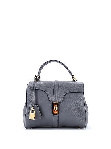 Céline 16 Top Handle Bag Grained Calfskin Small (view 1)