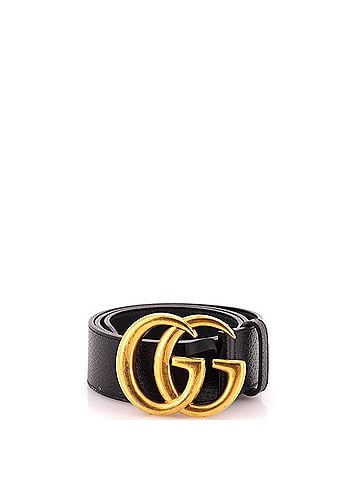 Gucci GG Marmont Belt Leather Wide (view 1)