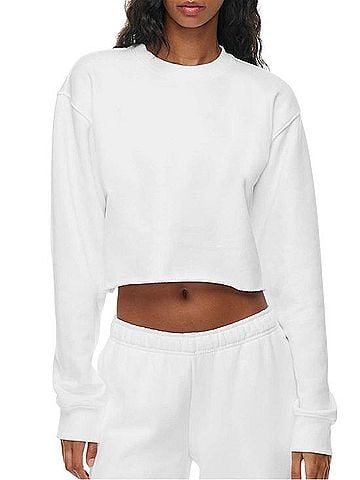 TNA Sweatfleece Long Sleeve T-Shirt (view 1)