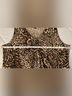NIPON BOUTIQUE Leopard Print Brown Ivory Tank Top Size 1X - photo 4