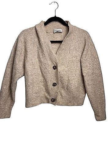 Scotch & Soda Cozy Beige Button Cardigan Sweater Wool Cardigan (view 1)