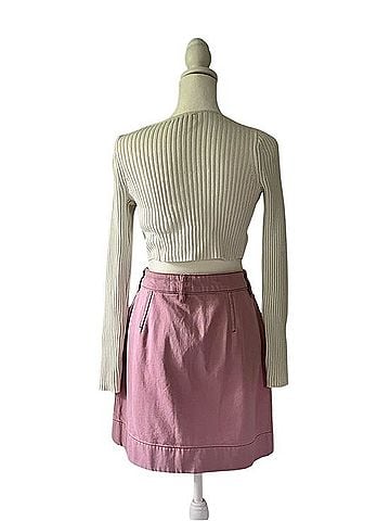 Ganni Two-Tone Organic Casual Dress (view 2)