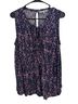 Daniel Rainn 100% Rayon Print Blue Pink Tank Top Size 1X - photo 1