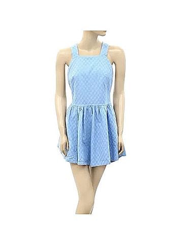 Free People Free People Free-Est Va Va Volume Mini Dress Jacquard Criss-Cross M New 273815 Casual Dress (view 1)