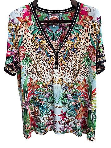 Johnny Was Short Sleeve Blouse (view 1)