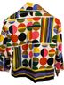 Patrick Christopher Selections 97% Cotton 3% Spandex 100% Polyester Print Multi Color Jacket Size L - photo 2