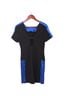 Sandro Solid Black Blue Cocktail Dress Size 2 - photo 6