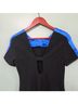 Sandro Solid Black Blue Cocktail Dress Size 2 - photo 8
