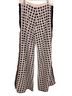 Alexis Print White Black Casual Pants Size M - photo 2