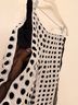 Alexis Print White Black Casual Pants Size M - photo 6
