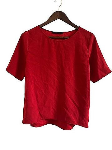 Jenni Kayne Crepe Blouse T-Shirt (view 1)