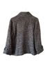 Nomadic Traders 65% Polyester 35% Cotton 100% Acetate Houndstooth Brown Jacket Size S - photo 2