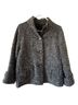 Nomadic Traders 65% Polyester 35% Cotton 100% Acetate Houndstooth Brown Jacket Size S - photo 1