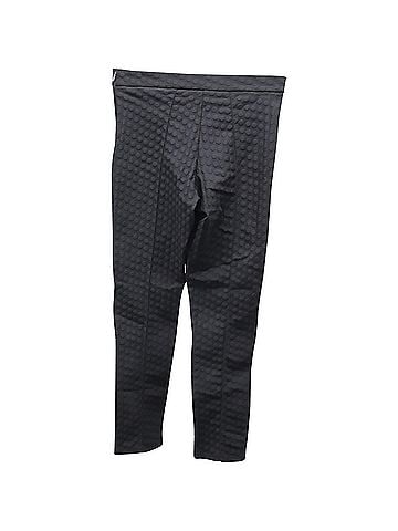Max Mara Max Mara Dotted Textured Pants in Grey Nylon Polyamide (view 2)