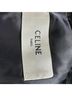 Céline 100% Wool Gray Celine Single-Breasted Structured Blazer in Black Wool Size 4 - photo 4