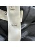 Céline 100% Wool Gray Celine Single-Breasted Structured Blazer in Black Wool Size 4 - photo 7