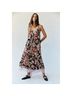 Free People 100% Polyester Floral Black Casual Dress Size S - photo 4