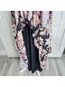 Free People 100% Polyester Floral Black Casual Dress Size S - photo 9