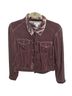 Sundance 100% Velvet Purple Jacket Size S (petite) - photo 1