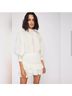 LoveShackFancy 100% Cotton White Cocktail Dress Size M - photo 4