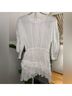 LoveShackFancy 100% Cotton White Cocktail Dress Size M - photo 7