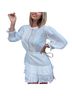 LoveShackFancy 100% Cotton White Cocktail Dress Size M - photo 1