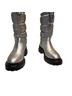 Calvin Klein Silver Black Rain Boots Size 6 - photo 8