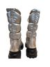Calvin Klein Silver Black Rain Boots Size 6 - photo 4