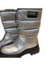 Calvin Klein Silver Black Rain Boots Size 6 - photo 3