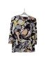 Dana Buchman Floral Multi Color 3/4 Sleeve Blouse Size XL - photo 2