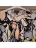 Dana Buchman Floral Multi Color 3/4 Sleeve Blouse Size XL - photo 5