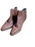 Cole Haan 100% Leather Brown Ankle Boots Size 9 1/2 - photo 1