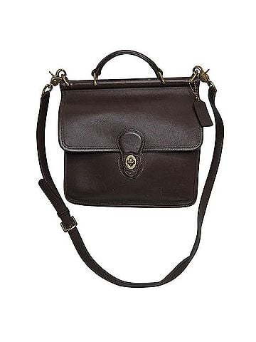 Coach Willis Leather Shoulder Bag (view 1)
