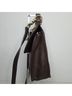 Coach 100% Leather Solid Brown Leather Shoulder Bag One size - photo 8