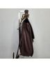Coach 100% Leather Solid Brown Leather Shoulder Bag One size - photo 9